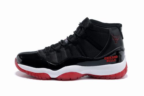 Air Jordan XI (11) Retro Black White Red-61