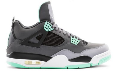 Air Jordan 4 Green Glow