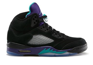 Air Jordan 5 Black Grape