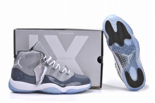 Air Jordan XI (11) Retro Gray/White