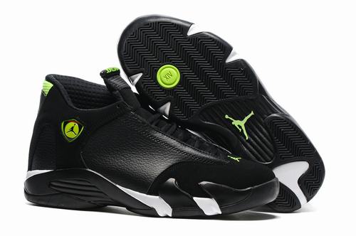 Air Jordan XIV (14) Black White Low-12