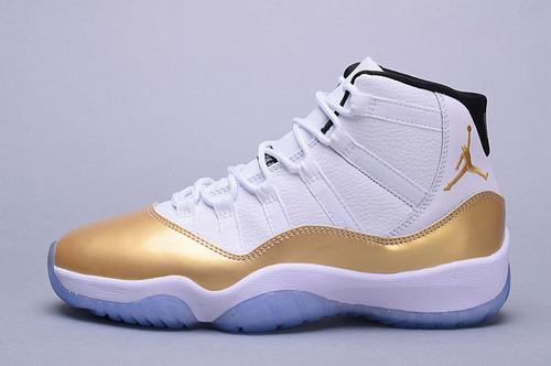 Air Jordan XI (11) Retro White Gold-130