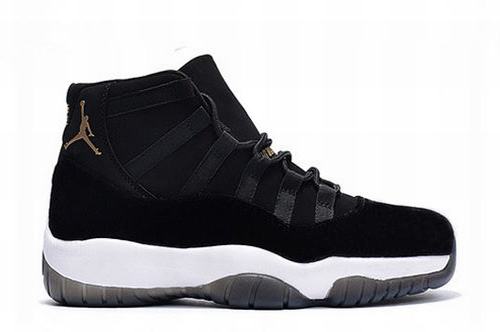 Air Jordan XI (11) Black Velvet Kids-26