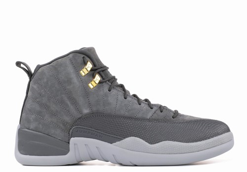 Air Jordan XII (12) Dark Grey Kids-37