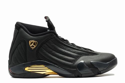 Air Jordan 14 Black Gold-028