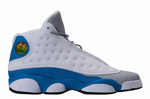 Air Jordan 13 White Italy Blue Grey Toe