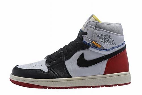 Air Jordan 1 White Black Red-222