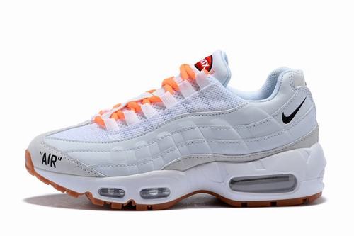 Air Max 95 Women White Orange-33