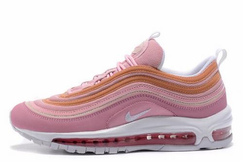 Air Max 97 Pink Brown White Women-4