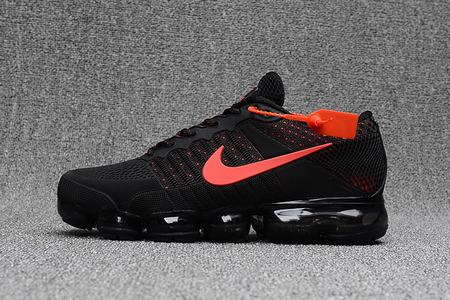 Air VaporMax Flyknit 2018 Black Orange-8