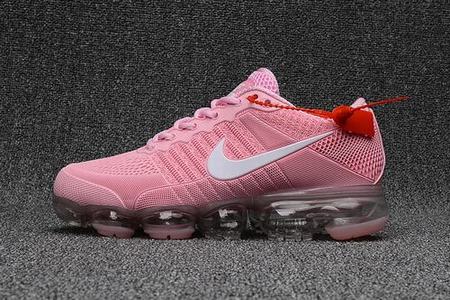 Air VaporMax Flyknit Pink White Women-1