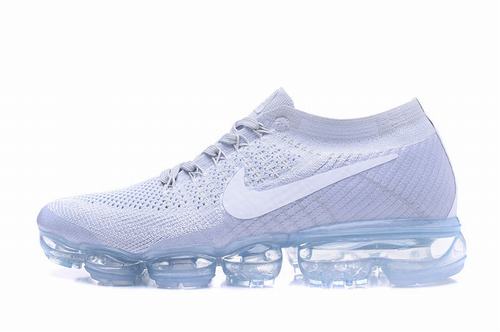 Air VaporMax Flyknit White Grey Women-13