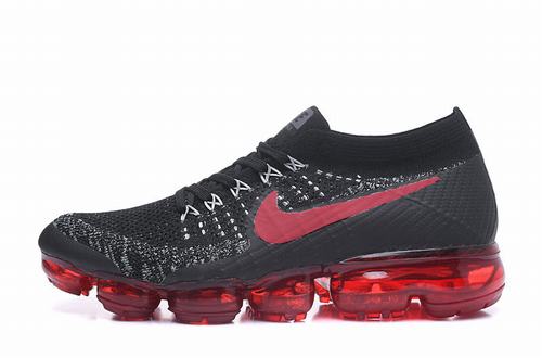 Air VaporMax Flyknit Blacck Red-20