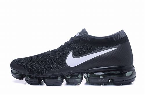 Air VaporMax Flyknit White Black-26