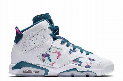 Air Jordan VI(6) GS Green Abyss