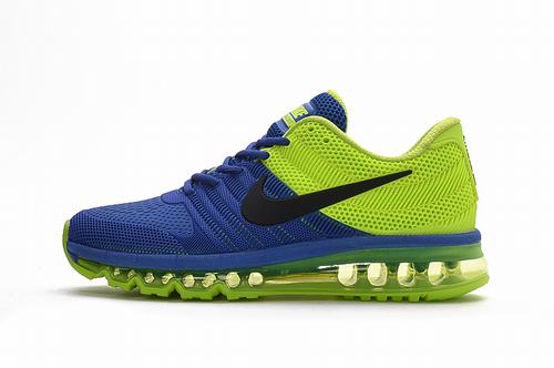 Air Max 2017 Green Blue Black-3