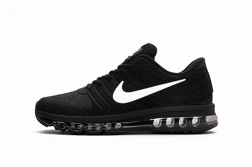 Air Max 2017 Black White-13