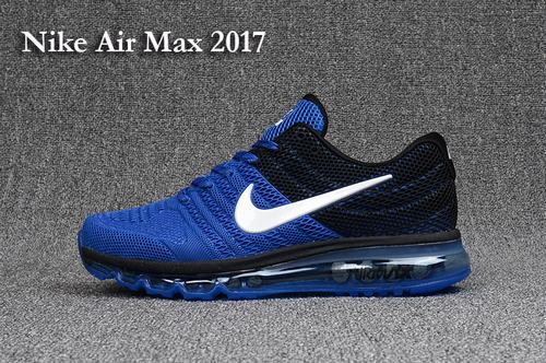 Air Max 2017 Blue Black White-16