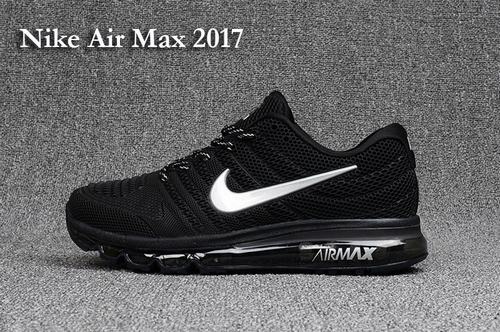 Air Max 2017 Black White-23