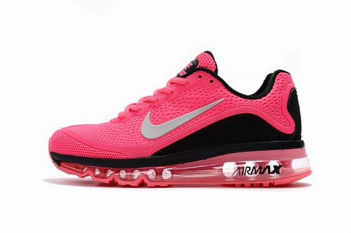 Air Max 2017 Pink Black White Women-6