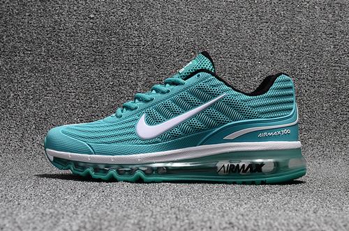 Air Max 2017 Green White Women-12