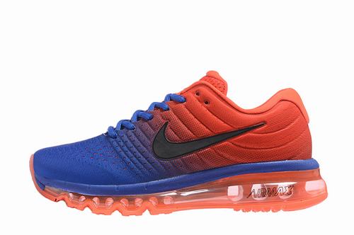 Air Max 2017 Red Blue Black Women-16