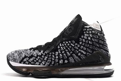 Lebron 17 Black White-06