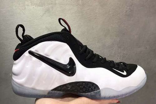 Air Foamposite Pro White Black-02