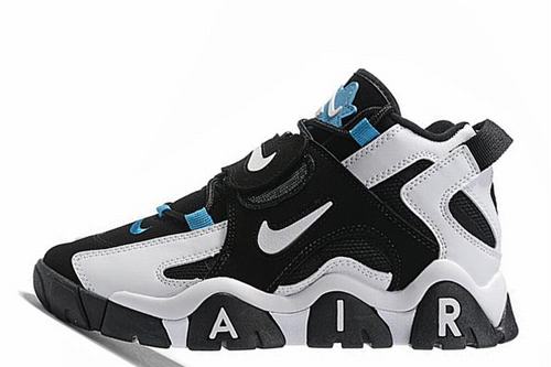 Air Barrage Mid QS Black White Blue-01