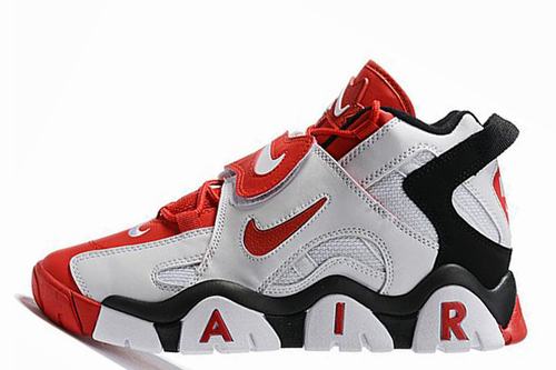 Air Barrage Mid QS White Red Black-06