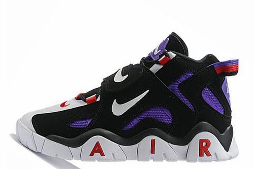 Air Barrage Mid QS Black Purple White Red