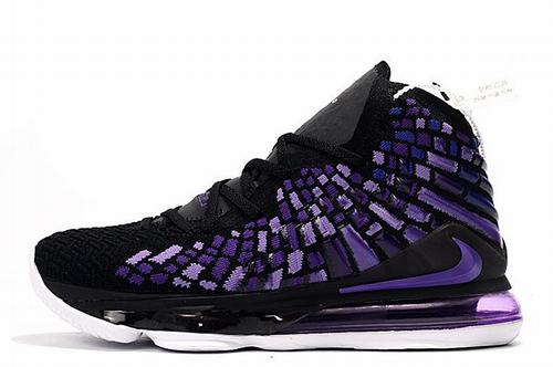 Lebron 17 Black Purple Kids-02