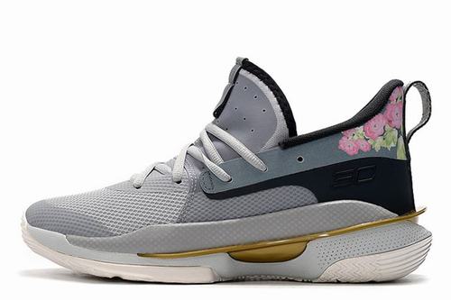 Under Armour Curry 7 Grey Black Gold