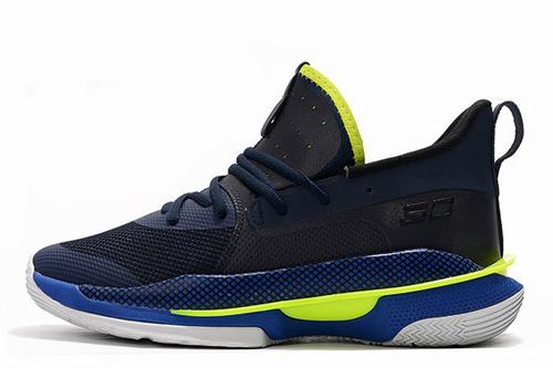 Under Armour Curry 7 Navy Green-06