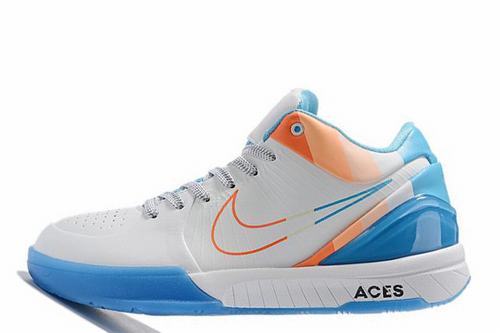 Kobe 4 White Blue Orange-10