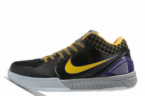 Kobe 4 Black Purple Yellow-12