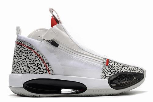 Air Jordan 34 SE PE White Cement