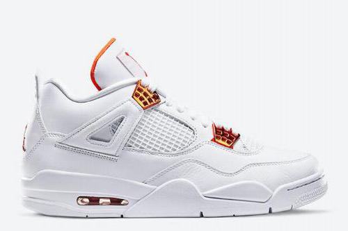 Retro Air Jordan 4 Orange Metallic