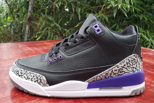 Retro Air Jordan 3 SE Black Purple-163