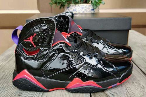 Air Jordan VII (7) Black Mirror Red GS