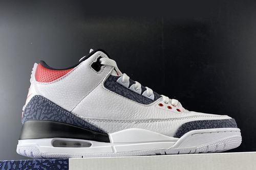 Retro Air Jordan 3 SE Denim Fire Red