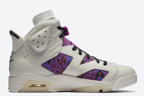 Retro Air Jordan 6 Quai 54 Purple