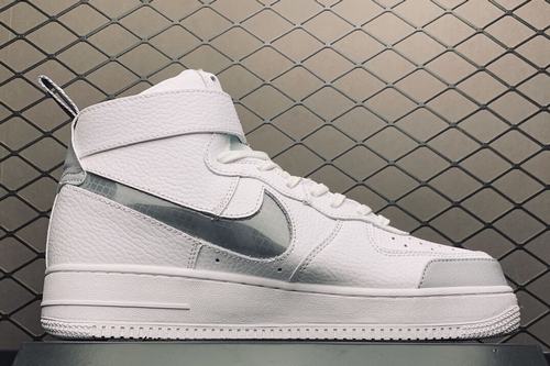 Air Force One High White Grey-67