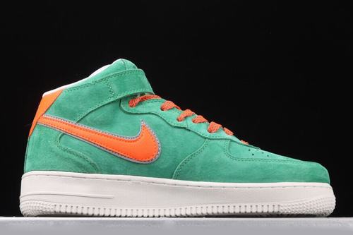 Air Force One High Green Orange White