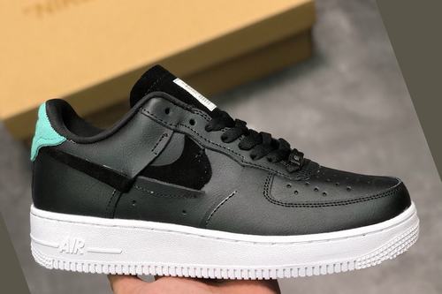 Air Force One Low LX Black Yellow-46