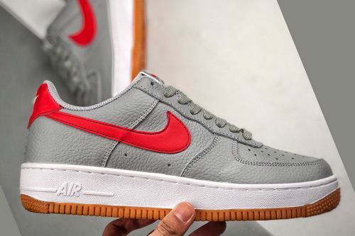 Air Force One Low Grey Red-50