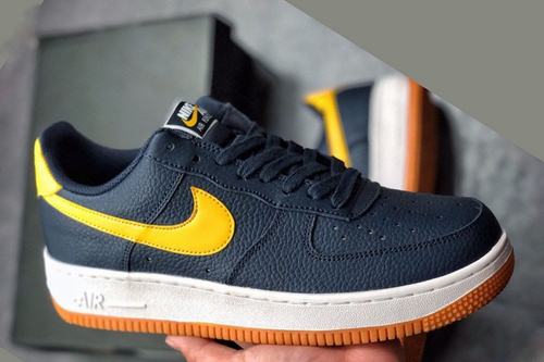 Air Force One Low Navy Yellow-51