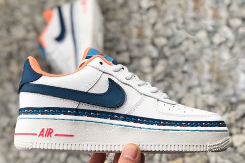 Air Force One Low White Navy-55