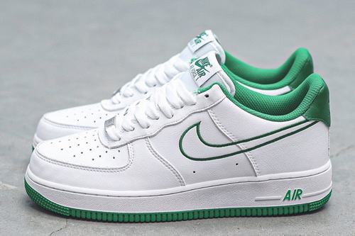 Air Force One Low White Green-70