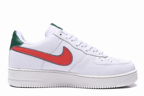 Air Force One Low White Red Green-79